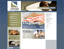 Tablet Screenshot of floridabeachesguide.com